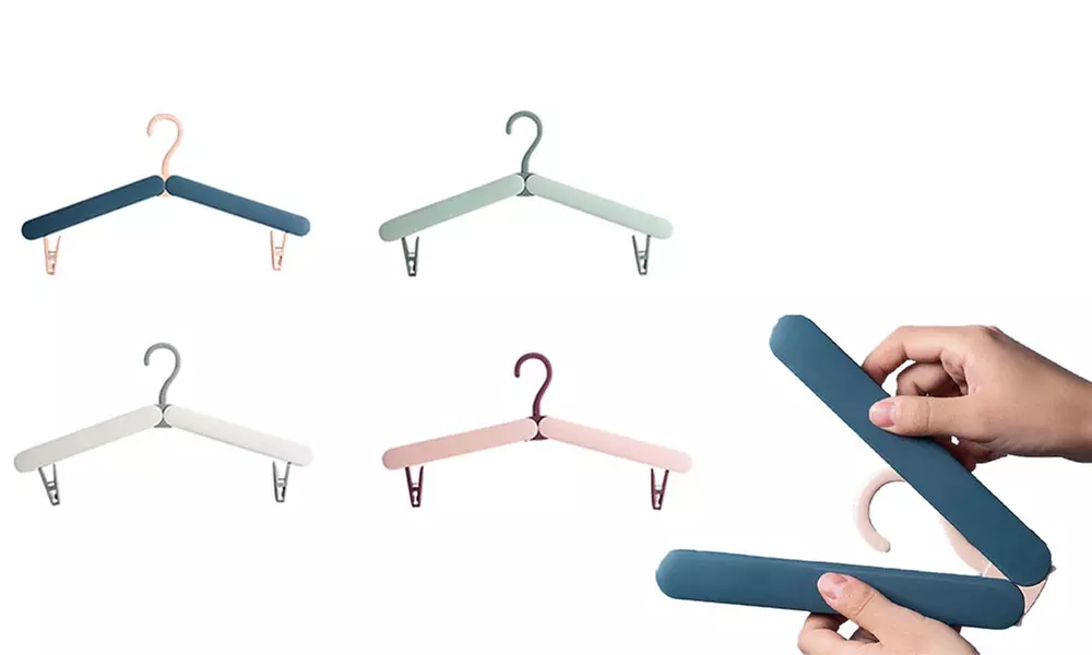 Lot de 2 ou 4 cintres pliables - Primary Image