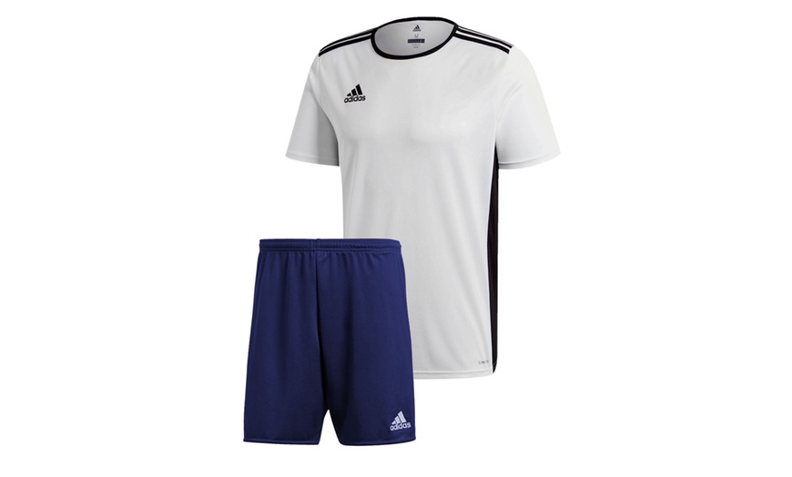 Image 2: Adidas T-Shirt and Shorts