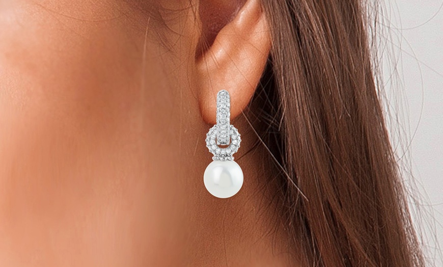 Image 8: Assorted Fashion Earrings in Various Designs and Sizes