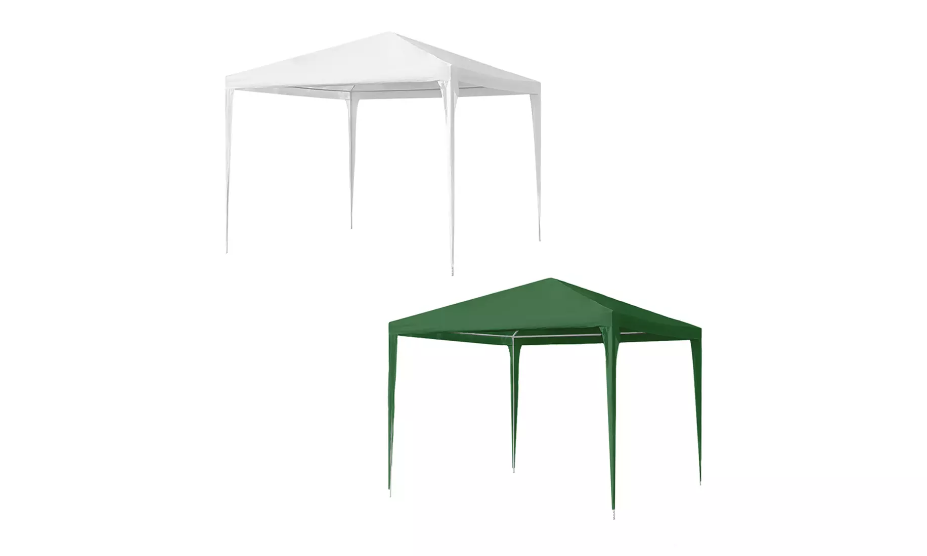 Gazebo da giardino con telaio in acciaio