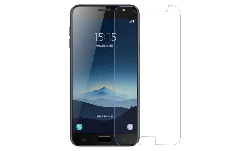 Image 10: Tempered Glass Protector for Samsung Galaxy Smartphone