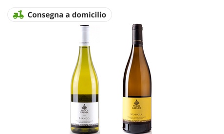 Fino a 12 bottiglie di vino a scelta offerte dal Maso Grener. Consegna gratis a domicilio