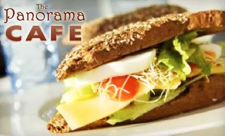$6 for $12 Worth of Vegetarian Cuisine and Coffee at The Panorama of my Silence-Heart Café  - Primary Image