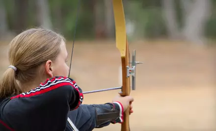 Spook Shoot Family Outing for One, Two, or Three Kids at Texas Archery Academy in Plano (Up to 67% Off) - Primary Image