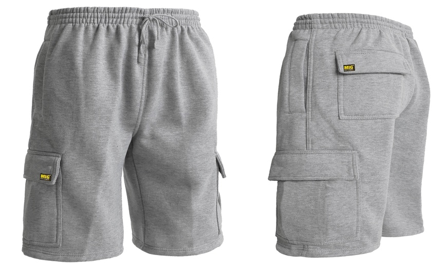 Image 5: MIG Men's Cargo Jogging Shorts