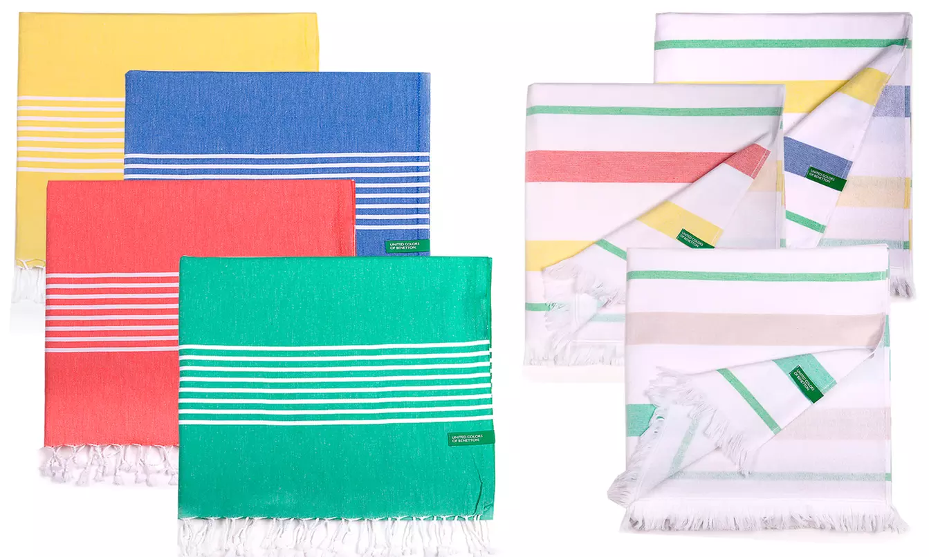 Lot de 2 serviettes de plage de Benetton, livraison offerte - Primary Image