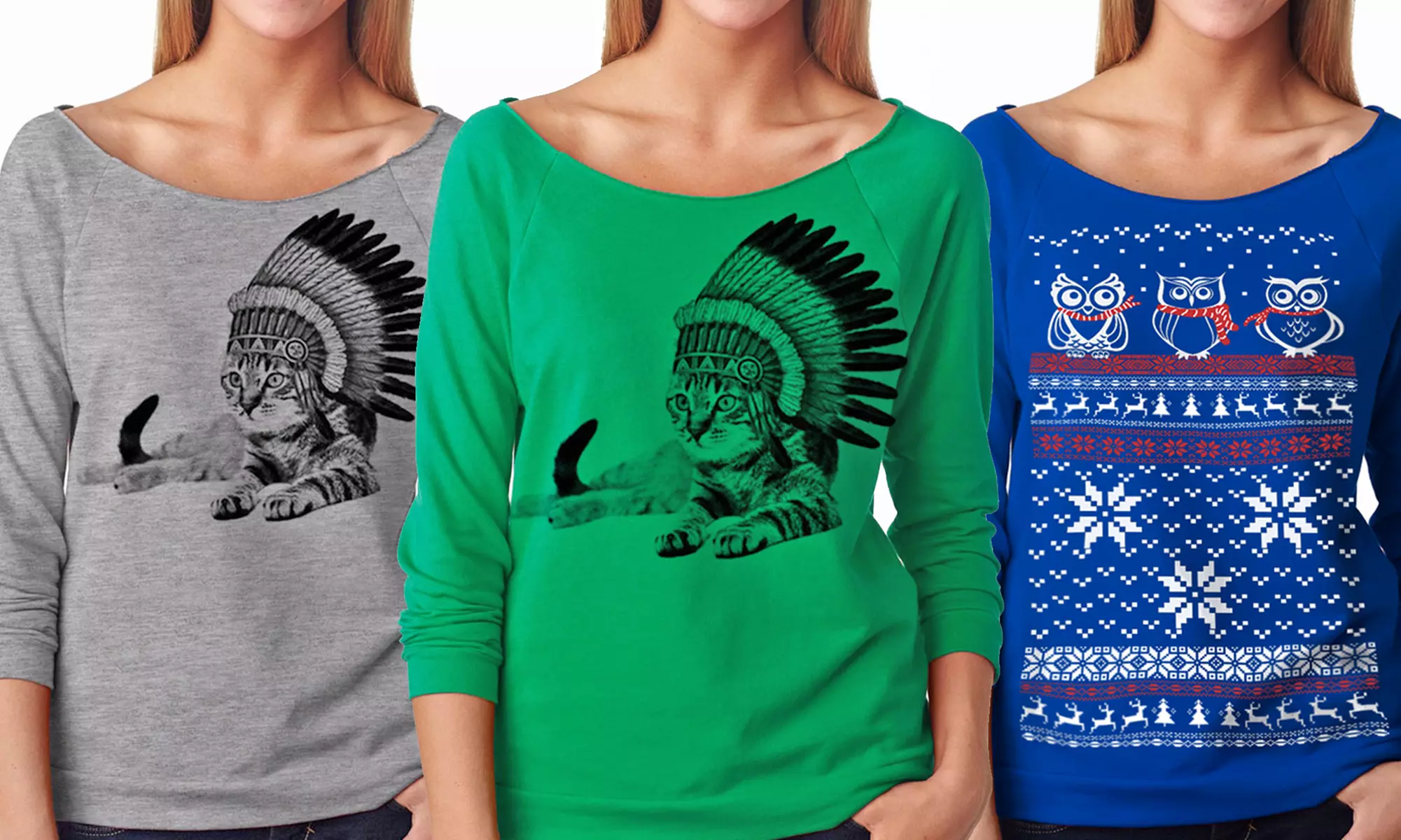Screen-Printed T-Shirts, Sweatshirts, and Accessories from Skip N' Whistle (50% Off). Two Options Available. - Primary Image