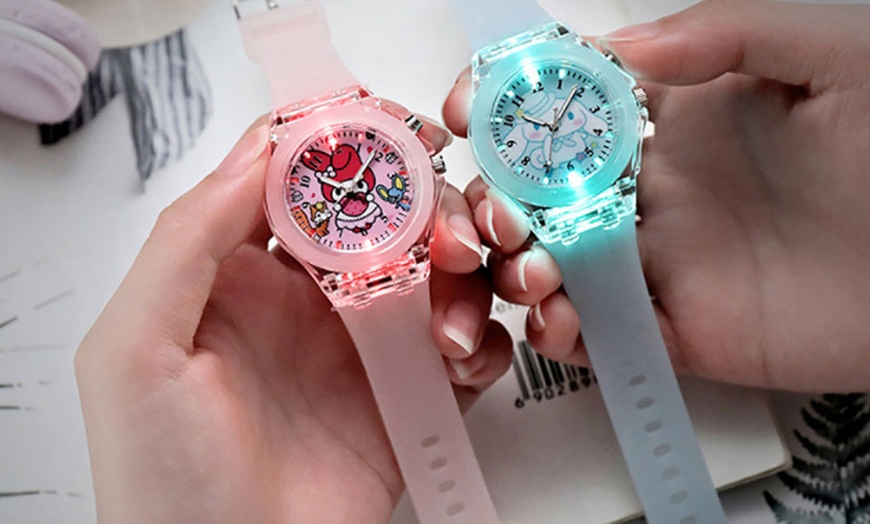 Image 2: Kids' Light-up Watch