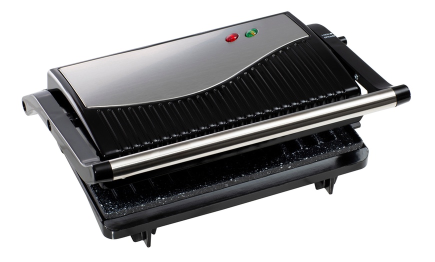 Image 2: Daewoo Non-Stick Panini Press