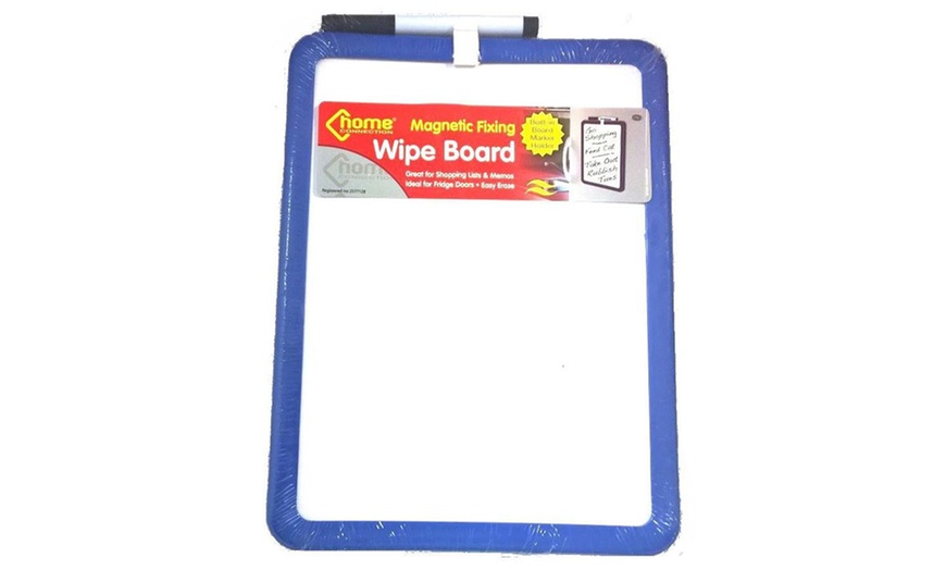 Image 2: Magnetic Wipe Board Set