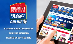 $10 Chemist Warehouse Online Credit