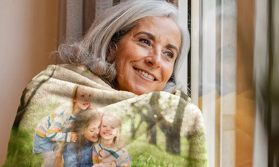 Personalised Photo Blanket from Photo Gifts