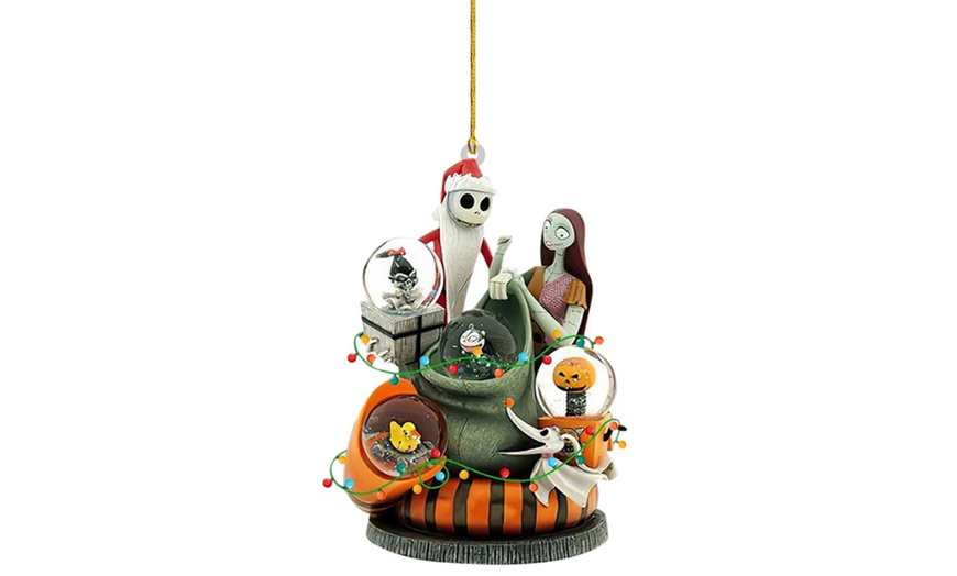 Image 7: Ornaments for the lovers of the movie "Nightmare Before Christmas"