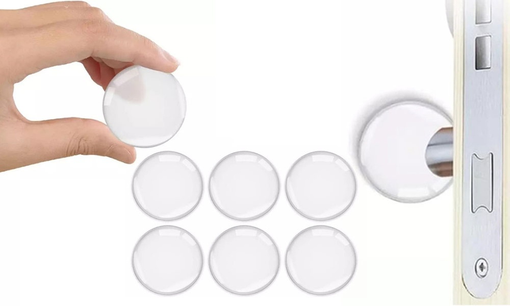 6er-, 12er- oder 24er-Pack selbstklebende Türstopper