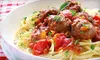 $6 for $12 Worth of Italian Fare and Drinks at Teddy Spaghettis in Muskegon