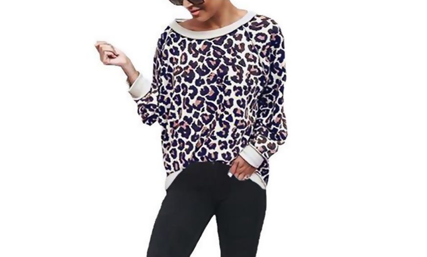 Maglie leopardate clearance