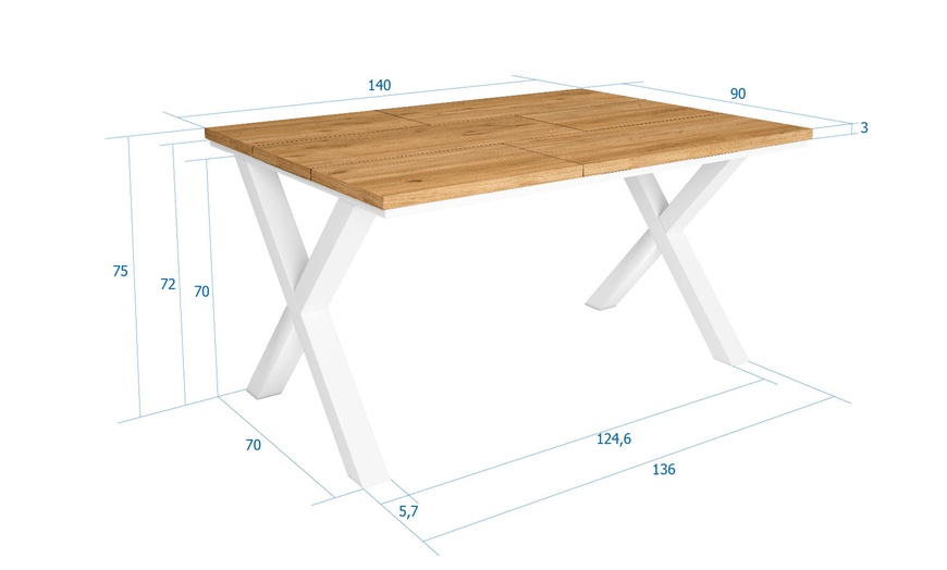 Image 25: Table en bois style rustique