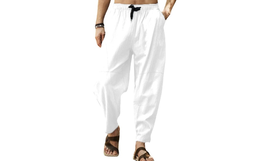 Image 3: Men's Relaxed Fit Trousers