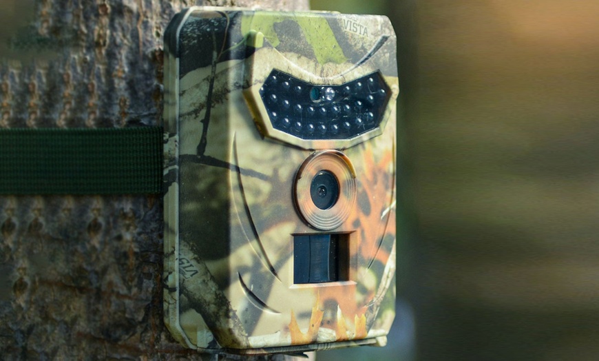 Image 1: Waterproof Night Vision Wildlife Camera