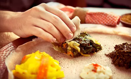 Ethiopian Meal for Two or Four at Ethiopia Restaurant in Berkley (Up to 57% Off) - Primary Image