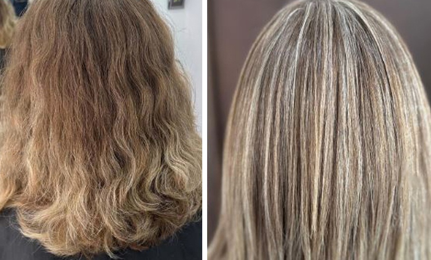 Image 9: Tratamiento capilar con queratina, colágeno y plancha en frío 