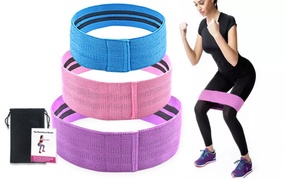  Three-Piece Resistance Bands Set 