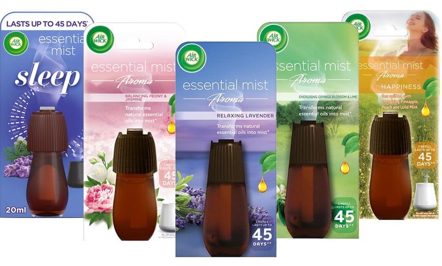 Image 1: 6 or 12 Air Wick Essential Mist Refills 20ml