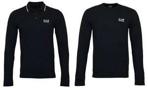 Emporio Armani Long Sleeve Polo