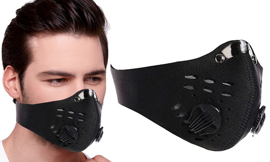 Image 1: Double Filter Face Masks