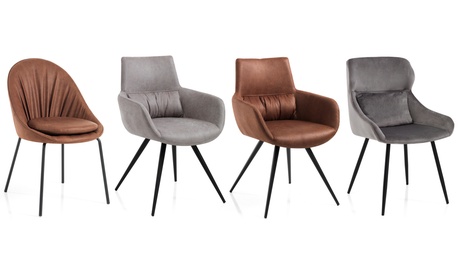 Set di 2 o 4 sedie disponibili in vari modelli e colori