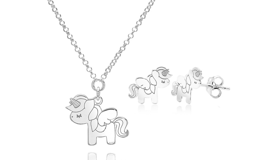 Image 8: Bijoux Licorne en Argent 925