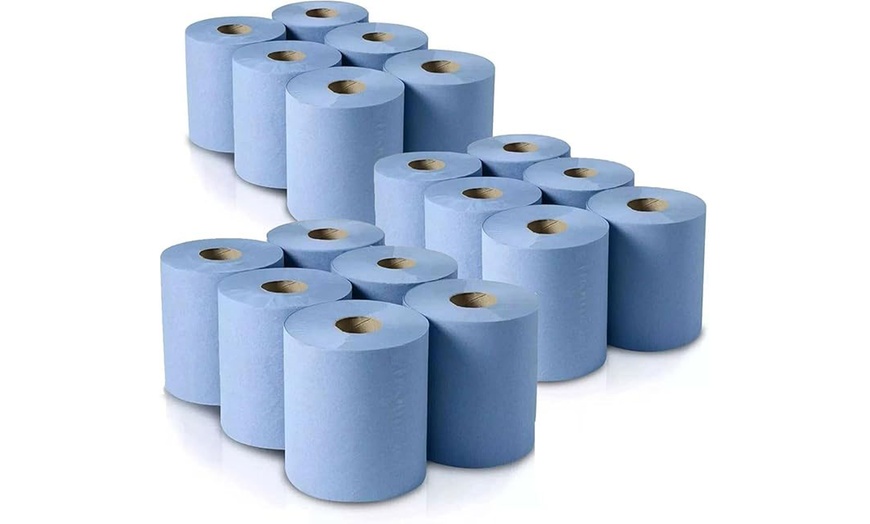 Image 3: Up to 18 Rolls 150m 2-ply Centrefeed Paper Kitchen Towels