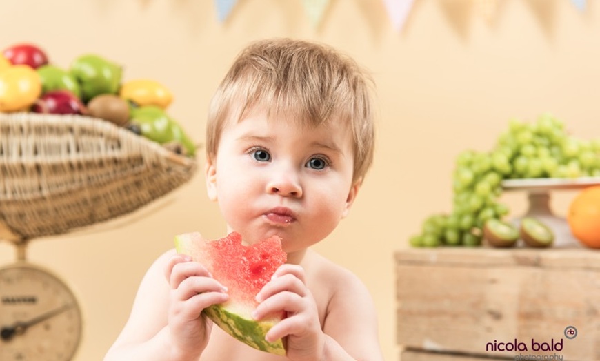 Image 6: Cake or Fruit Smash and Splash Photoshoot at Nicola Bald Photography