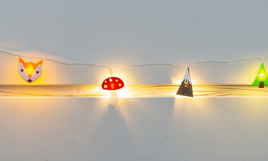 Image 2: 16 LED Kids String Lights