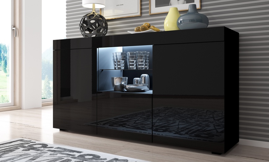 Image 5: Sideboard Sefora mit LED-Beleuchtung