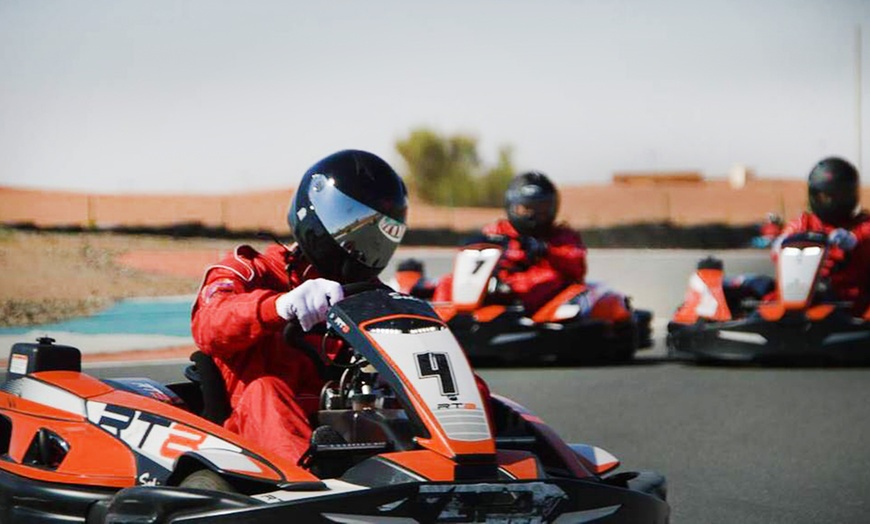 Image 9: Outdoor Karting Experience