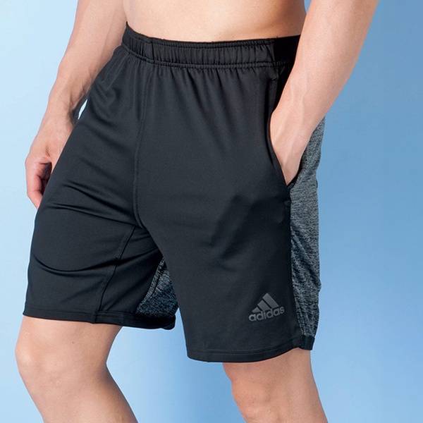 adidas men's shorts zipper pockets