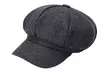 Artist Vintage Newsboy Cabbie Peaked Beret Cap Warm Baker Boy Visor Hat Flat Cap - Second Medium