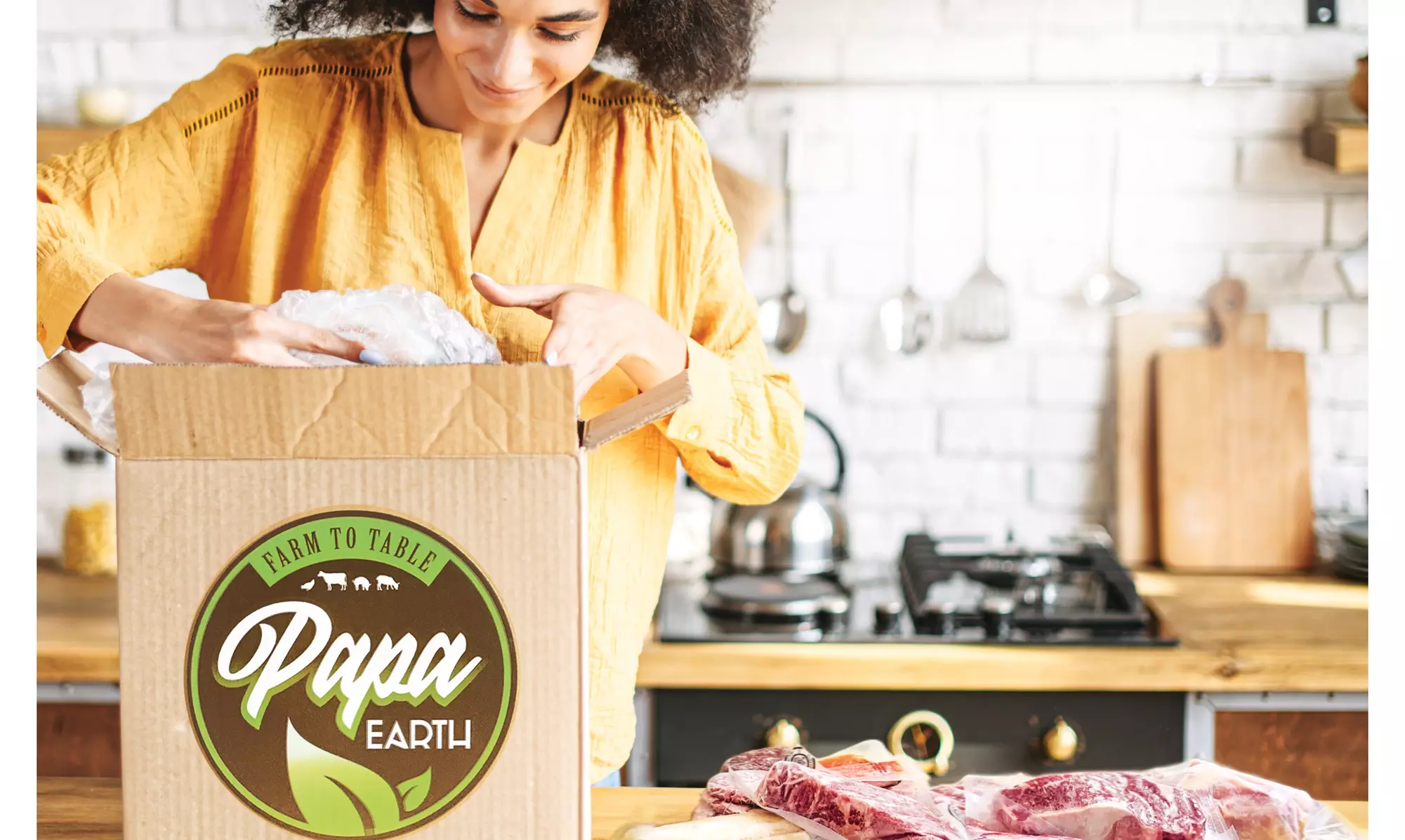 C$279 for One Beef it Up! Box with Delivery from Papa Earth (C$465 Value) - Primary Image
