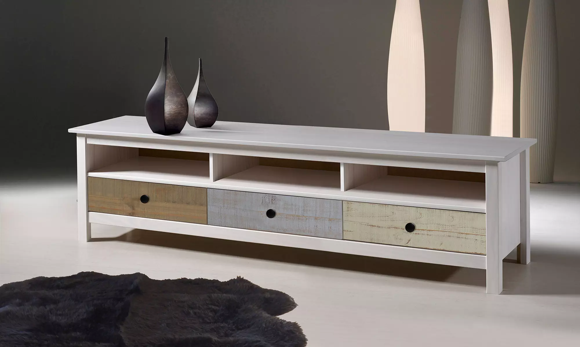 Table salon et meuble TV Betty colorés, modèle au choix, dès 69,90€ - Primary Image