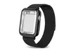 Mesh Milanese Wrist Band Loop W/ Screen Protector Bumper Case For Apple Watch - Second Medium