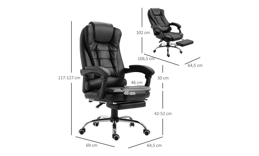 Image 4: HomCom Executive Office Chair