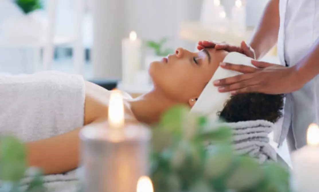 Ritual relajante "Mar de la India" de 45 o 60 minutos con té y bombón