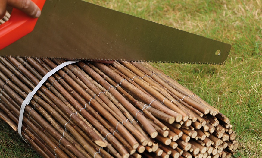 Image 3: Willow Cane Fence