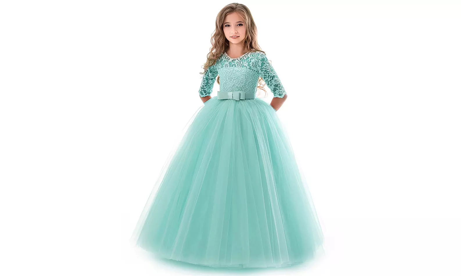 Prinzessin-Kleid für Mädchen im Alter von 5-14 Jahren in der Farbe nach Wahl - Second Medium