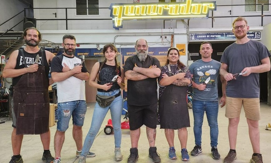 Image 8: Curso de forja: crea tu propio cuchillo en 3 horas
