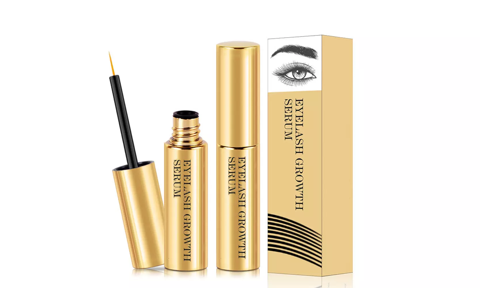 Eyelash Growth and Enhancer Serum (6mL; 1- or 2-Pack) - Second Medium