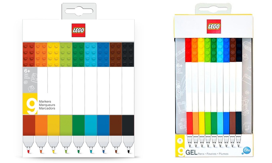 Image 1: LEGO Gel Pens or Marker Pens