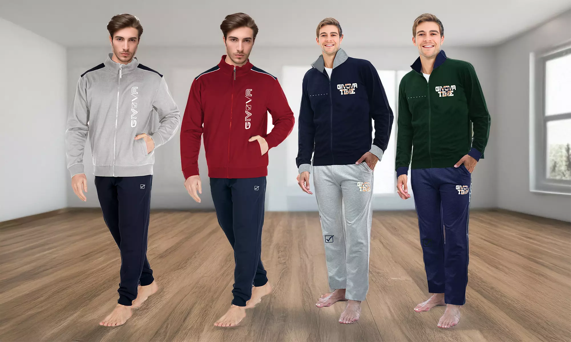 Tuta homewaer uomo Givova