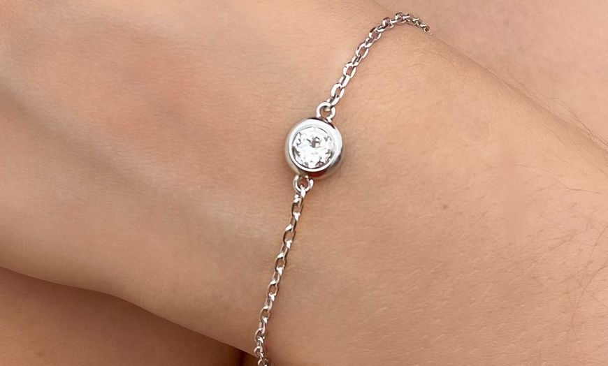 Image 83: 1, 2, 3 of 4 sieradensets met Oostenrijkse kristallen of parels